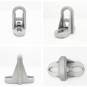 Products aluminum bracket for anchoring and suspension clamps