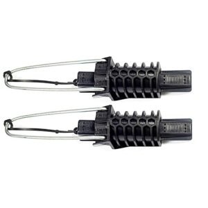 Products anchoring clamps for concentric service cable