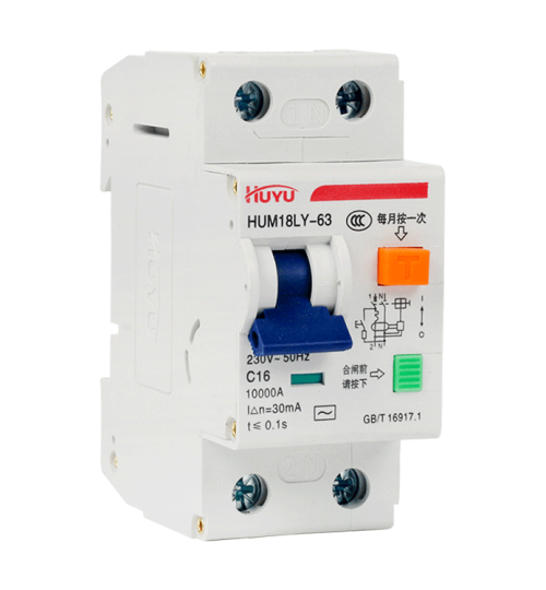 Products residual current circuit breaker t2